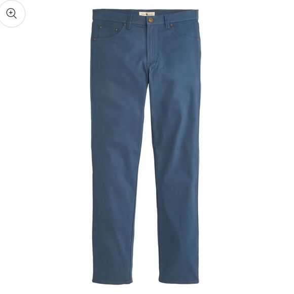 Onward Reserve Blue Five Pocket Stretch Business Casual Pants - Picture 3 of 16